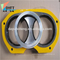 concrete pump truck construction equipment 100% tungsten carbide dn230 alloy tungsten carbide plates